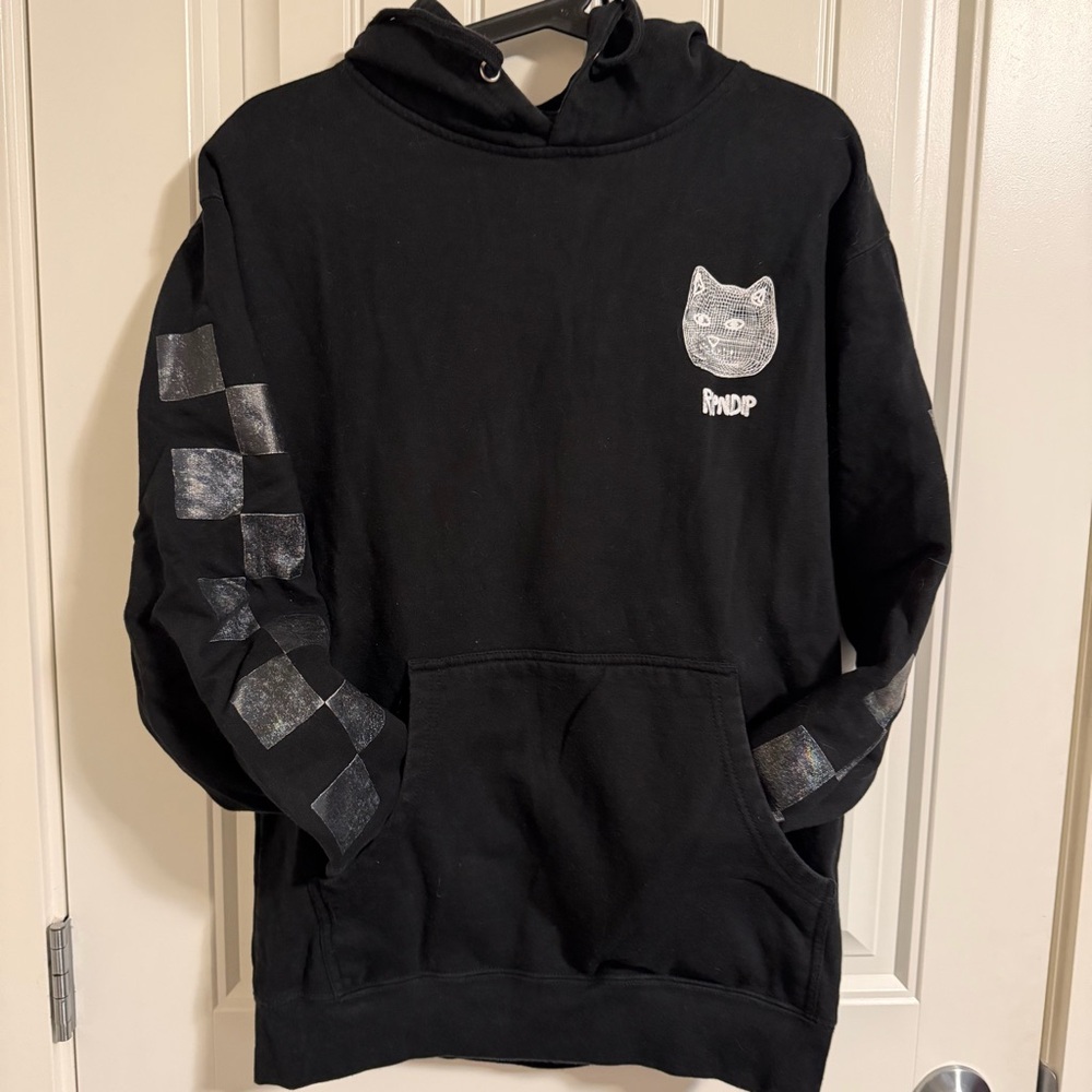 Ripndip black hoodie size medium